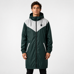 High Quality Swimming <b>Parka</b> Unisex <b>Waterproof</b> Warm Poolside <b>Jacket</b> for Swim Training Teams Top Trending Sublimation Custom Logo - Product Image 3