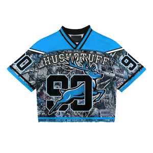 Pakistan Wholesale Latest Design Custom <b>Top</b> Quality Printed <b>Plus</b> <b>Size</b> American Football Sports Jerseys - Product Image 4
