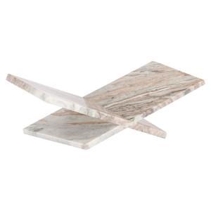 Ensemble de supports de livres en métal de luxe, finition blanc, noir et argent, avec un design croisé moderne, élégant support de lecture pour le bureau - Product Image 6