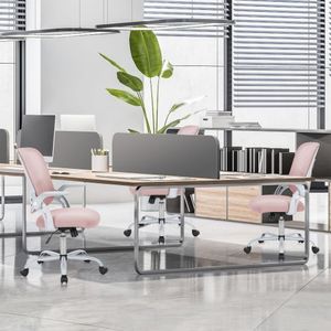 Sedia da Ufficio Ergonomica con Supporto Lombare, Design a Rete, Altezza Regolabile, Girevole, Seduta Ampia per Dirigenti - Product Image 5