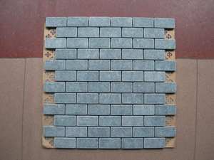 Mosaïque de pierre de marbre naturelle en vente chaude au Vietnam, design classique moderne, revêtement mural intérieur, utilisation hôtelière, 20x20 mm, poli, 1 an - Product Image 5