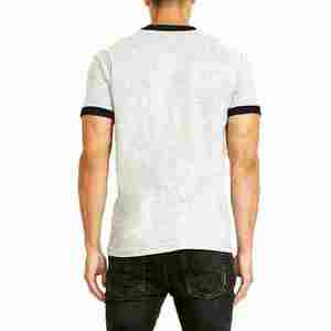 Nueva camiseta de moda para hombre con cuello redondo, transpirable, de secado rápido, informal, 100% algodón, corte regular, manga corta, en oferta, duradera. - Product Image 2