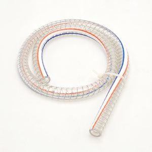 Manguera de Succión Reforzada con Resorte de Acero y PVC Indoflex, 12.5mm DI x 19mm DE, Manguera de Vacío Flexible Thunder Hose - Product Image 1