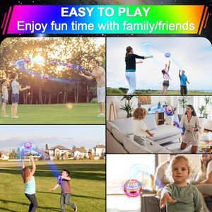 2025 Version Améliorée Jouet Boule Volante LED à Contrôle Manuel, Globe Cosmique Magique à Gravité, Disque Boomerang - Product Image 2