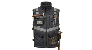 Chaleco de Seguridad Reflectante de Alta Visibilidad, de Poliéster, con Cierre, Uniforme de Seguridad, Ropa de Trabajo Táctica Unisex, Múltiples Bolsillos, Logotipo Personalizado - Product Image 1