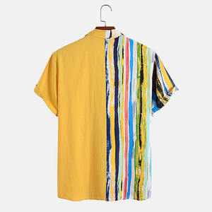 เสื้อเชิ้ตฮาวายลายดอกไม้ชายหาดผ้าฝ้าย 100% รุ่นใหม่ล่าสุดขายส่ง - Product Image 3