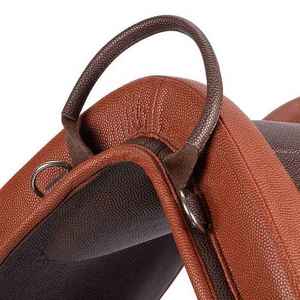 Silla de Montar Occidental de Cuero Genuino y Algodón, Transpirable, Cómoda y de Alta Calidad para Carreras Ecuestres - Product Image 5