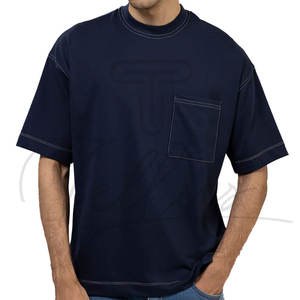 Camiseta Deportiva Personalizada para Hombre, 100% Algodón, Tejido de Punto, Corte Regular, Venta al Por Mayor OEM, con Logotipo Personalizado - Product Image 4