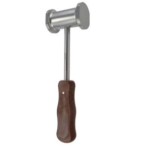 Best Quality Dental <b>Mallet</b> Large 1" Diameter Manual Stainless Steel Head <b>Wooden</b> Handle Durable High Quality By Grip Surgical - Product Image 2