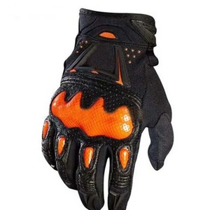 Gants de moto en cuir coupe-vent, gants de course sur route pour moto, gants d'hiver respirants à doigts complets - Product Image 6