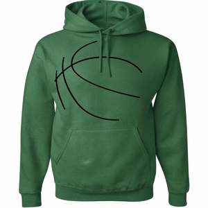 <b>Men's</b> <b>Orange</b> Hooded Knitted Loose Fit Digital Printed Front Logo Eco-Friendly Waterproof Winter Casual <b>Sweatshirt</b> - Product Image 5