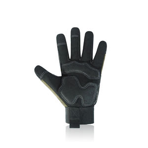 Guantes de Trabajo de Cuero con Costuras de Alta Calidad, Guantes de Seguridad Industriales Duraderos con Palma de Cuero, Logotipo y Color Personalizados - Product Image 4