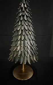 Sapin de Noël rustique en fer sur pied avec étoile sur le dessus - Product Image 2