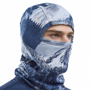 Masque facial Balaclava, protection UV, léger, pour moto, snowboard, conduite à moto, masque facial Balaclava, couvre-tête - Product Image 3