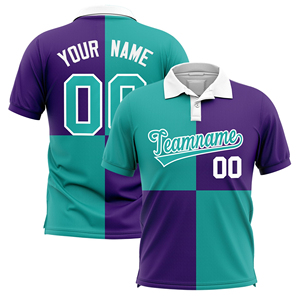 Camiseta Deportiva Personalizada al por Mayor para Hombre, Tejida, con Impresión Digital Sublimada, Nombre y Número Personalizados, Transpirable y de Secado Rápido - Product Image 1