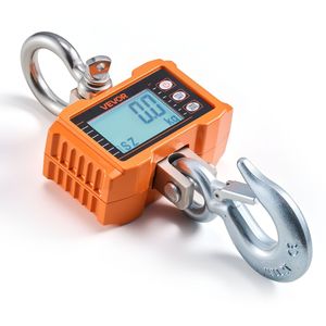 Bilancia Industriale a Gancio per Carichi Pesanti, Capacità Massima 2000 kg (4400 libbre), Struttura in Alluminio Pressofuso con Display LCD, Bilancia Digitale Sospesa - Product Image 1