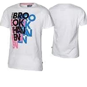 T-shirt en coton blanc à la mode pour hommes, Promotion, bon marché, vente en gros, Logo personnalisé, conception, impression numérique OEM, 2023 - Product Image 1