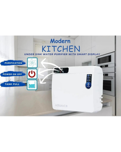 Système de traitement d'eau par osmose inverse AQUA C-3, Aqua C3, purification multi-étapes sous évier, conçu pour s'installer sous évier. - Product Image 2