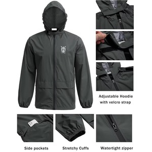 Trajes Cortavientos de Manga Larga para Hombre 2026, Trajes Cortavientos de Alta Calidad para Hombre, Talla Grande, para Uso Casual - Product Image 4