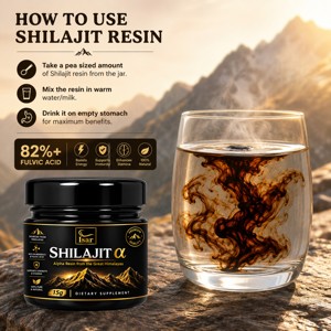Résine de Shilajit de l'Himalaya 100% Originale Marque Blanche 15g – Shilajit Premium avec 82%+ d'Acide Fulvique pour l'Énergie et le Soutien de l'Endurance - Product Image 3