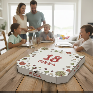 High Quality Custom Printing Personalized <b>Pizza</b> <b>Box</b> for <b>Pizza</b> Packaging with Logo and Food Grade Corrugated Paper - Product Image 5