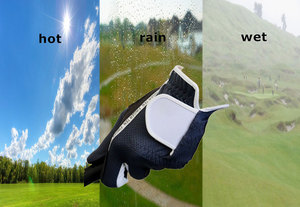 Wholesale Cabretta Leather Anti <b>Slip</b> White Golf Gloves Customized Logo Soft Material <b>Full</b> Fitting Golf Gloves for Women and Men - Product Image 6