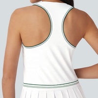 Nuevo Conjunto de Ropa de Tenis para Mujer 2026, Ligero, Transpirable, Anti-UV, de Secado Rápido, con Logotipo Personalizado, Falda y Camiseta sin Mangas, Ropa Deportiva de Verano