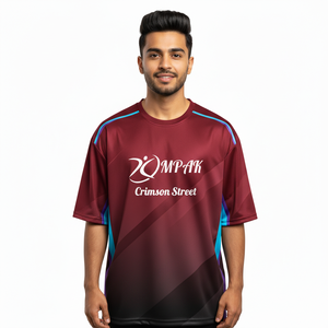 เสื้อยืดโอเวอร์ไซส์ลายพิมพ์ซับลิเมชั่นแฟชั่นสตรีทสไตล์สำหรับผู้ชาย เสื้อผ้าลำลอง - Product Image 1