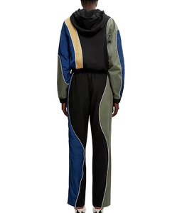Conjunto de 2 Piezas de Alta Calidad, Chaqueta Cortavientos para Invierno, Logotipo Personalizado y Colores en Contraste, Trajes Deportivos OEM - Product Image 2