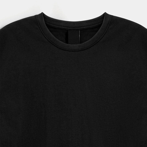 Camisetas Negras de Hombre 2026 de Alta Calidad, Poliéster/Algodón, Transpirables, Corte Regular, Manga Corta, Cuello Redondo, Estilo Casual - Product Image 3