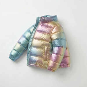 Eco Friendly Bubble Jacket Recycled Puffer <b>Coat</b> Sustainable Winter Jacket Lightweight Packable <b>Travel</b> Outerwear - Product Image 4