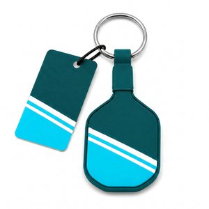 High Quality Pickleball Keychain Mini Paddle Pendant with Durable Key <b>Ring</b> Perfect for Sports Lovers Coaches and Club Members - Product Image 2