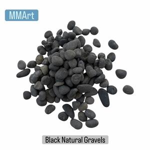 หินกรวดธรรมชาติอินเดียแบบด้าน รูปทรงกลม เป็นมิตรกับสิ่งแวดล้อม สำหรับตกแต่งตู้ปลาสมัยใหม่ ใช้ได้ทั้งภายนอกและในสวนสาธารณะ - Product Image 5