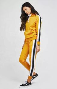 Conjuntos Deportivos de Invierno con Capucha para Mujer, Trajes de Algodón y Elastano, Gran Venta 2022, Personalización con Logotipo Bordado - Product Image 5