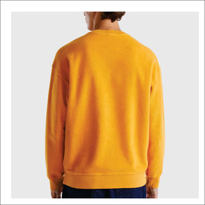 เสื้อสเวตเชิ้ตโอเวอร์ไซส์ผ้าฝ้าย 100% หนานุ่ม สกรีนโลโก้ได้ สตรีทแวร์ผู้ชาย ใส่สบาย คุณภาพสูง - Product Image 3