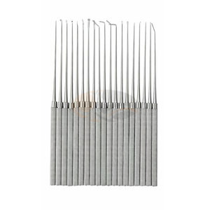 Ensemble de micro-dissecteurs étendu avec plateau de stérilisation gratuit, instruments médicaux de neurochirurgie en acier inoxydable de qualité supérieure, précision - Product Image 2