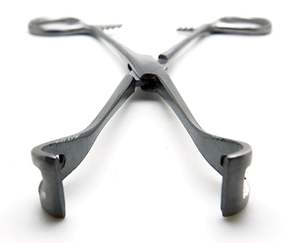 Pince chirurgicale manuelle Babcock de haute qualité pour tissus intestinaux, 16,5 cm, en acier inoxydable, certifiée CE - Product Image 4