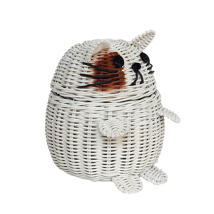 Cesta de Almacenamiento de Juguetes Increíble, Organizador de Libros con Forma de Gato, Mueble de Ratán para Cuarto de Bebé, Contenedor Tejido, Decoración Adorable, Venta al por Mayor - Product Image 4