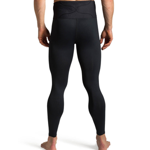 High Waist Women Full Length Yoga <b>Leggings</b> <b>Seamless</b> Spandex/Nylon Solid Color Elastic Waist Sweat-Wicking Breathable Four-Way - Product Image 4