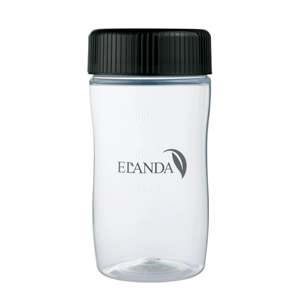 ELANDA 500ml Black <b>Shaker</b> <b>Bottle</b> Durable Eco-Friendly Lightweight Reusable Polypropylene/Polyethylene Made Japan BPA-Free for - Product Image 1