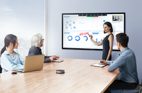 Kiosco Interactivo de 65 Pulgadas 4K para Comercios, Pantalla Táctil IR, Señalización Digital, Sistema Operativo Dual, Soporte de Piso, Vidrio Templado, WIFI, CMS, Centro Comercial, OEM, ODM