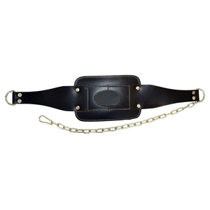 Bolsas de Potencia Profesionales para Entrenamiento, Cinturón de Cuero con Cadena para Gimnasio, Levantamiento de Pesas, Dominadas y Flexiones - Product Image 6