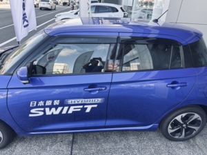 SWIFT 5dr Hatchback Injection <b>Window</b> Visor OEM Type Door Wind <b>Deflector</b> for <b>Car</b> <b>Window</b> 24~On Injection <b>Window</b> Visor Door Visor - Product Image 3