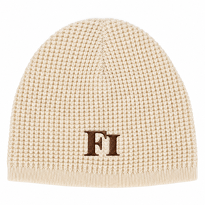 Winter Thermal Wholesale Custom Logo Embroidered Waffle Knit Fleece Lined Beanie Hat Skull Caps for Men Women Streetwear Fashion - Product Image 2