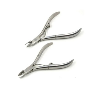 Stainless Steel <b>Nail</b> Clippers Flat 6.5mm Jaw Sharp Tip Professional Finger <b>Nail</b> <b>Tool</b> Adult Simple Style - Product Image 4