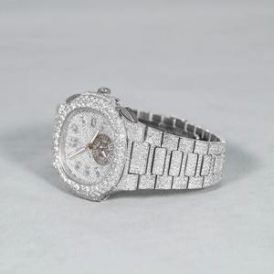 Natural Moissanite Diamond Luxury With High Quality <b>Iced</b> <b>Out</b> <b>Watch</b> for Men's Fashion Jewelry 925 Sterling Silver Hip Hop <b>Watch</b> - Product Image 2