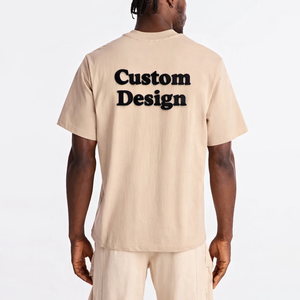 Nouvel arrivage T-shirt homme 100% coton, style décontracté urbain, coupe classique, manches courtes, motif uni, design Run, taille XL, fabriqué au Bangladesh - Product Image 2