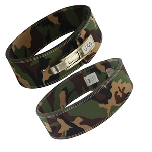 Ceinture de musculation en cuir SAAR INDUSTRIES, ceinture de maintien lombaire, robuste, réglable, antidérapante, confortable, durable, logo personnalisé - Product Image 2