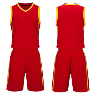 Uniforme de Baloncesto Unisex Wembley Sports, Poliéster, Cuello en V, Mangas, Cintura Elástica, Diseño de Logotipo Personalizado - Product Image 1