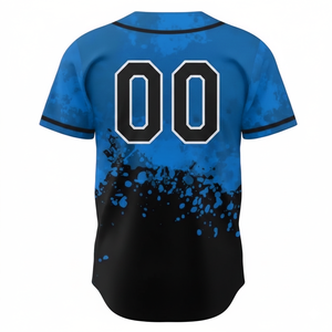 Maillot de baseball unisexe pour adultes, sublimation, impression de logo personnalisé, manches courtes, tissu confortable, design tendance USA Europe Market Top - Product Image 3